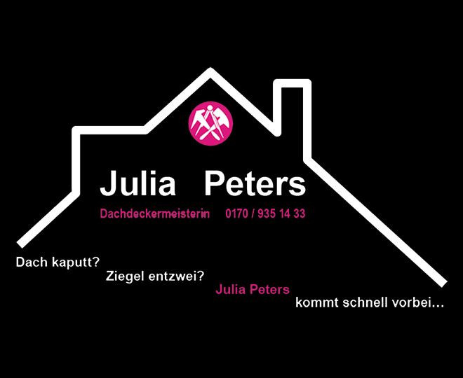 Logo Dachdeckermeisterin Julia Peters